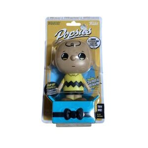 Funko Poesies Peanuts Charlie Brown Interactive Figure New in Box Gift Toy‎